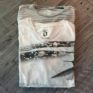 Bundle of 2 Decree T shirts
